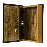 Шкатулка - книга сейф &laquo;Король&raquo;, дерево, искусственная кожа, 26&times;17&times;5 см