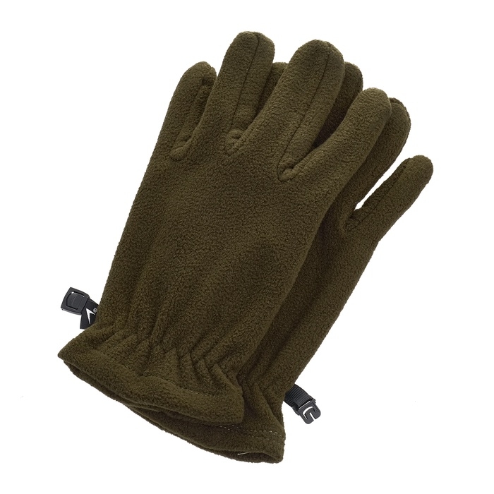 Перчатки флисовые, цвет хаки, размер L-XL Перчатки флисовые, цвет хаки, размер L-XL