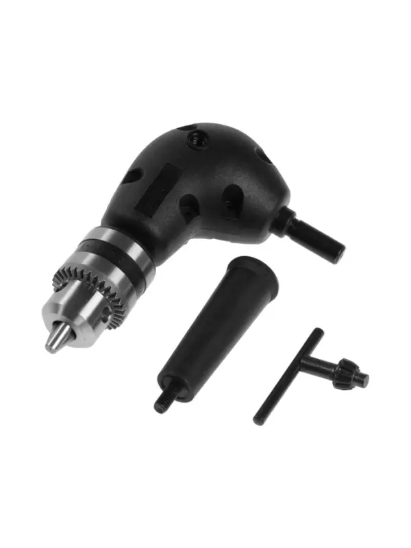 Адаптер угловой для дрели ТУНДРА, с патроном 1.5 - 10 мм