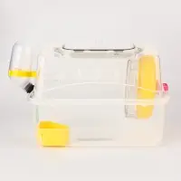 Клетка-переноска для грызунов, 23 х 17 х 16 см, прозрачная Клетка-переноска для грызунов, 23 х 17 х 16 см, прозрачная