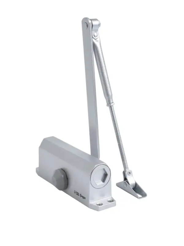 Доводчик дверной ТУНДРА d=60SL, до 60 кг, цвет серебро