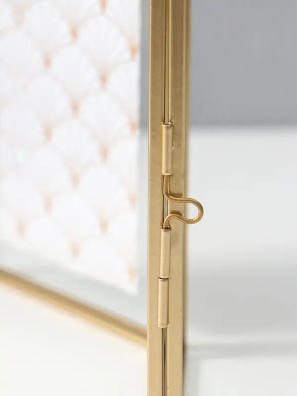 Фоторамка металл 9х13 см "Сухоцветы" 1,6х11х16 см