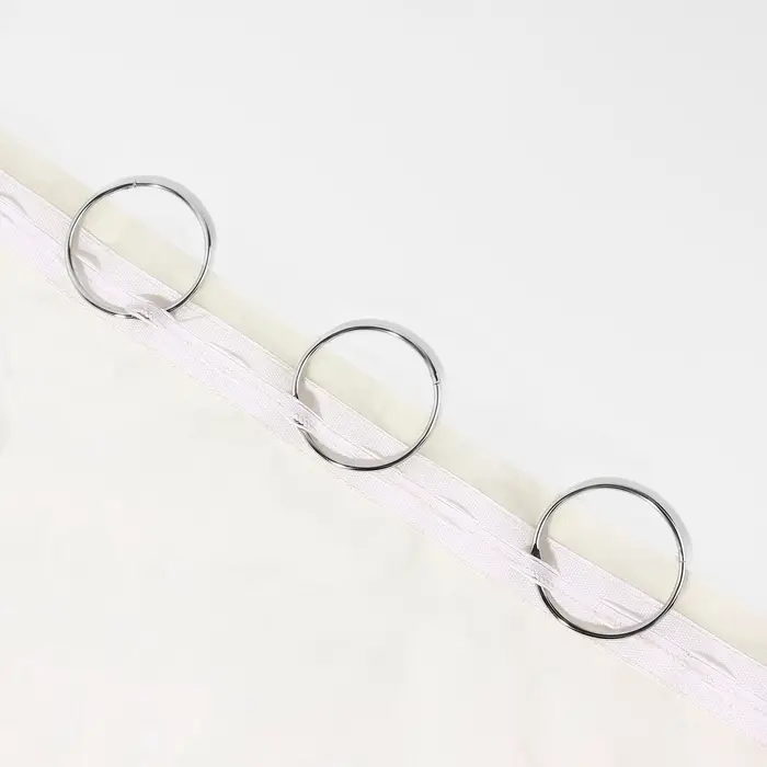 Кольцо для карниза, разъёмное, d=50/56 мм, цвет серебряный Кольцо для карниза, разъёмное, d=50/56 мм, цвет серебряный