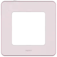 Рамка 1-местная розовый INSPIRIA