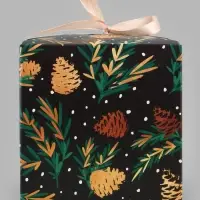 Коробка подарочная новогодняя складная &laquo;С новым годом&raquo;, 12&times;12&times;12 см