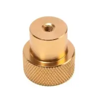 Ручка-кнопка CAPPIO PK328, d=23 мм, цвет золото, 8 шт.