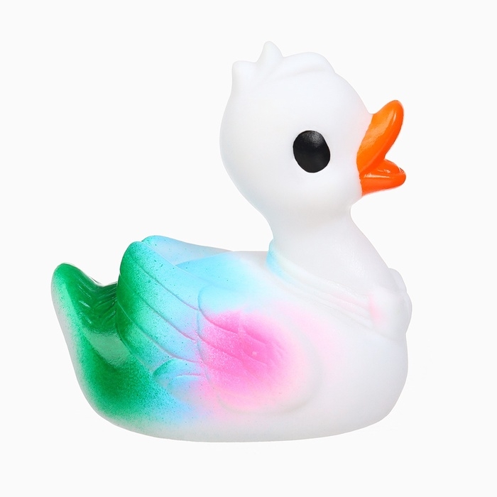 Резиновая игрушка для ванны Крошка Я «Лебедь», 8 см, с пищалкой Резиновая игрушка для ванны Крошка Я «Лебедь», 8 см, с пищалкой