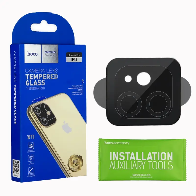 Защитная пленка для камеры iPh 12 (6.1) V11 Hoco Защитная пленка для камеры iPh 12 (6.1) V11 Hoco