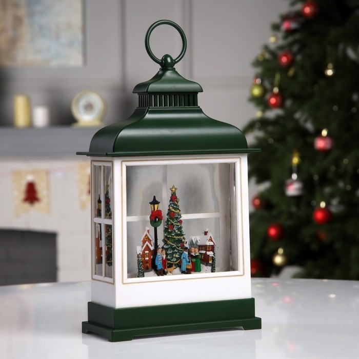 Светодиодная фигура «Хоровод в фонаре» 16.5 × 26.5 × 7.8 см, пластик, батарейки ААх3 (не в комплекте), USB, свечение тёплое белое Светодиодная фигура «Хоровод в фонаре» 16.5 × 26.5 × 7.8 см, пластик, батарейки ААх3 (не в комплекте), USB, свечение тёплое белое