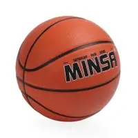 Мяч баскетбольный MINSA, клееный, 8 панелей, р. 6, PVC, бутиловая камера