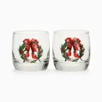 Стаканы &laquo;Новогодний&raquo;, 310 мл, подарочный набор 4 шт.