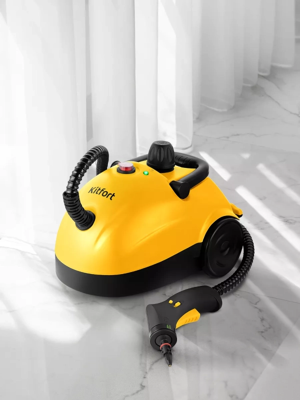 Пароочиститель для дома для уборки КТ-9136 - 1500 Вт