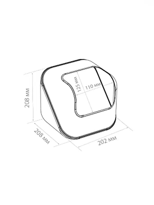Дисплей CUBE, 20.2&times;20.8&times;20.8 см