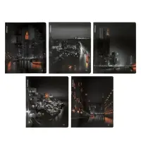 Тетрадь 48 листов в клетку ErichKrause Urban Lights, МИКС