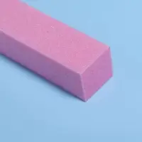 Баф наждачный для ногтей, четырёхсторонний, 9×2.5×2.5 см, МИКС