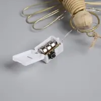 Светодиодная фигура подвесная &laquo;Ангел&raquo;, 14&times;11&times;5 см, 10 LED, от батареек AG13&times;3, свечение тёплое белое