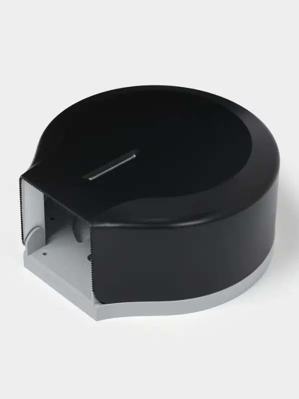 Диспенсер туалетной бумаги, пластик черный, втулка 4 см Диспенсер туалетной бумаги, пластик черный, втулка 4 см