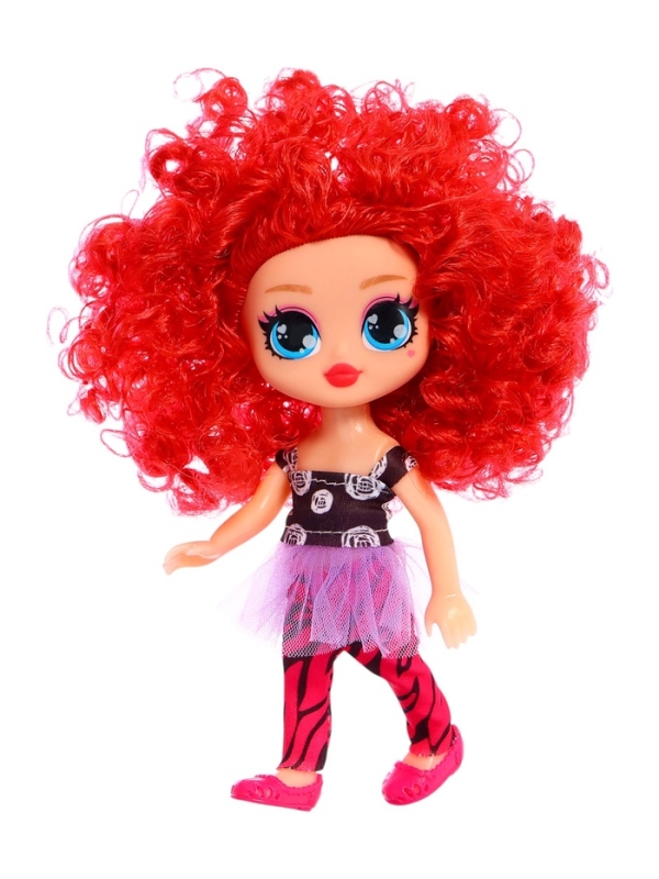 Кукла «Кудряшка Лина», красный Кукла «Кудряшка Лина», красный