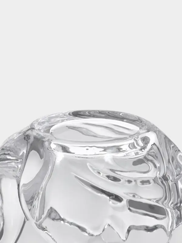 Икорница  Икорница "Лебедь" 12х7х8 см, прозрачная