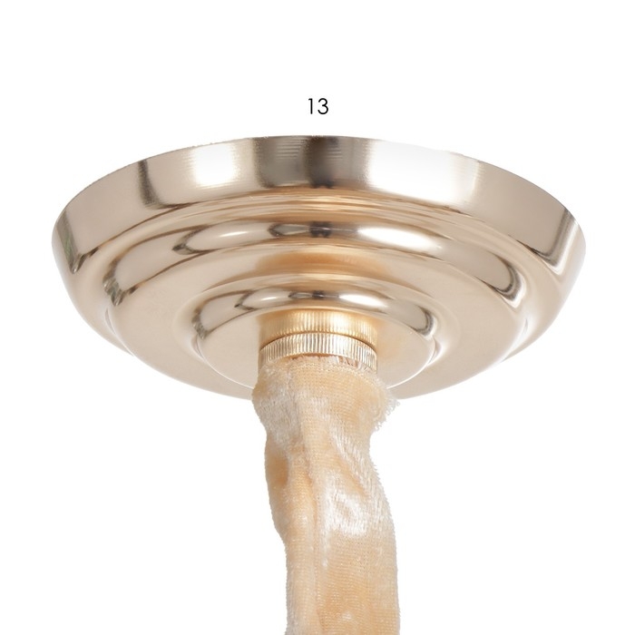 Люстра Люстра "Алиссия" LED 160Вт 3 режима золото 73,5х73,5х62 см BayerLux