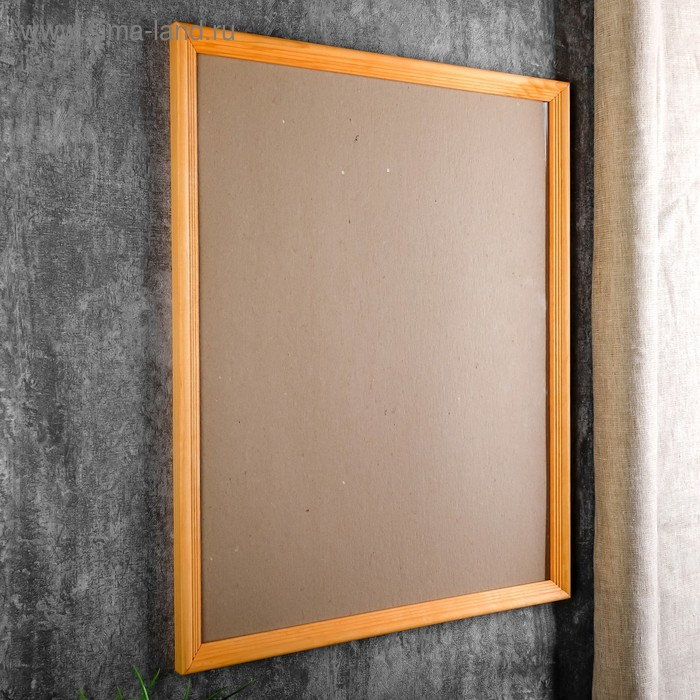 Фоторамка с 20 40х50 см, сосна (пластиковый экран) Фоторамка с 20 40х50 см, сосна (пластиковый экран)
