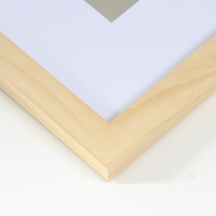 Фоторамка МДФ Фоторамка МДФ "Ellis" 30х30 см, с паспарту, натуральный 76719