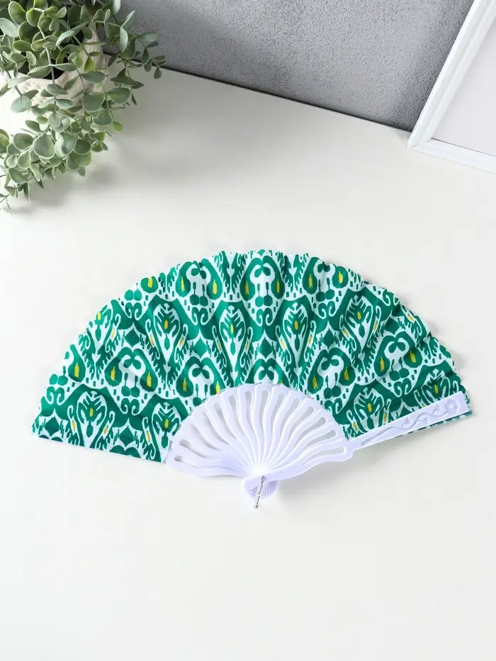 Веер пластик, текстиль "Шёлковый путь" МИКС 23 см Веер пластик, текстиль "Шёлковый путь" МИКС 23 см