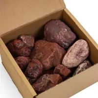 Камни для бани &laquo;Яшма сургучная&raquo;, 10 кг, галтованные, фракция 7-12 см