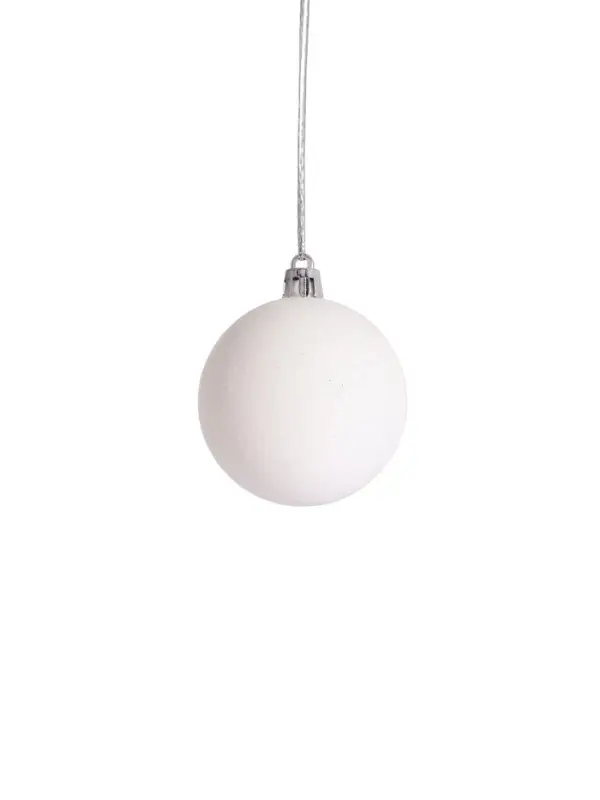 Ёлочные игрушки &laquo;Полночь&raquo;, шары новогодние, d=5.5 см, 9 шт., завитки, синий белый