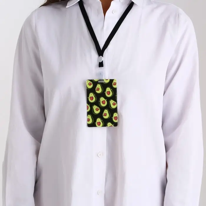 Чехол для бейджа «Авокадо» , 6,5 × 10,5 см Чехол для бейджа «Авокадо» , 6,5 × 10,5 см