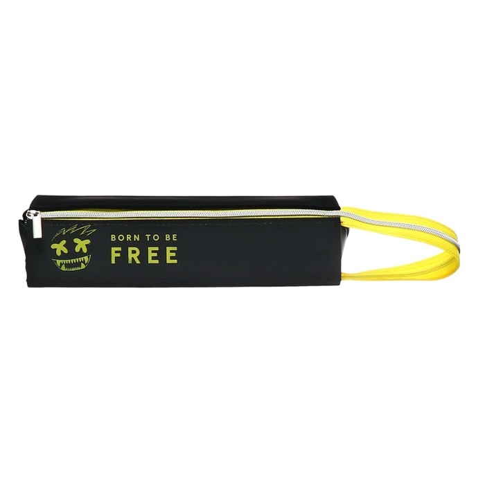 Пенал мягкий, 1 отделение, 50 х 200 х 50 мм, объёмный, силиконовый, deVENTE Born To Be Free, с ручкой Пенал мягкий, 1 отделение, 50 х 200 х 50 мм, объёмный, силиконовый, deVENTE Born To Be Free, с ручкой