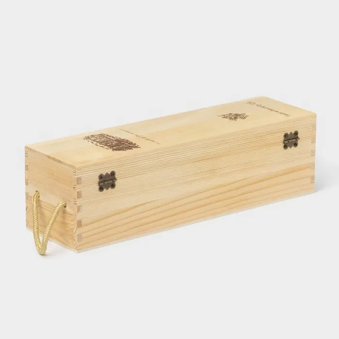 Ящик для хранения вина Доляна &laquo;Ливорно&raquo;, 35&times;10 см, на 1 бутылку