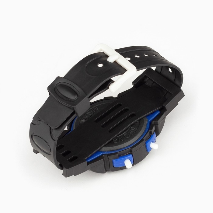 Часы наручные электронные детские Часы наручные электронные детские "Спорт", ремешок силикон, l-23 см, синие