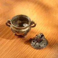 Курильница для благовоний, подставка для конусов TAKE IT EASY &laquo;Проснувшийся дракон&raquo;, 5.5&times;3.7 см