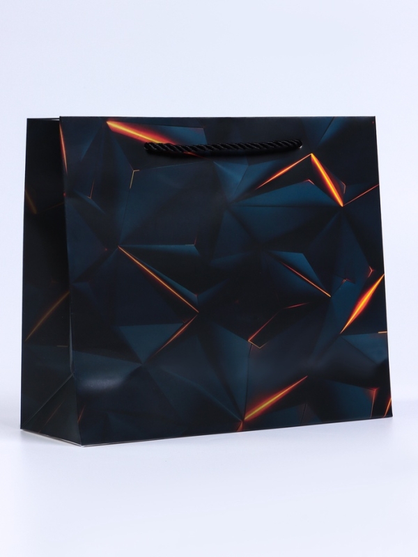 Пакет подарочный с окном Пакет подарочный с окном "Perfect", 25 х 10 х 22 см