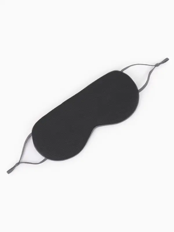 Маска для сна нейлон 22*10*1см с регул резинкой на уши серый накл ОТ Маска для сна нейлон 22*10*1см с регул резинкой на уши серый накл ОТ