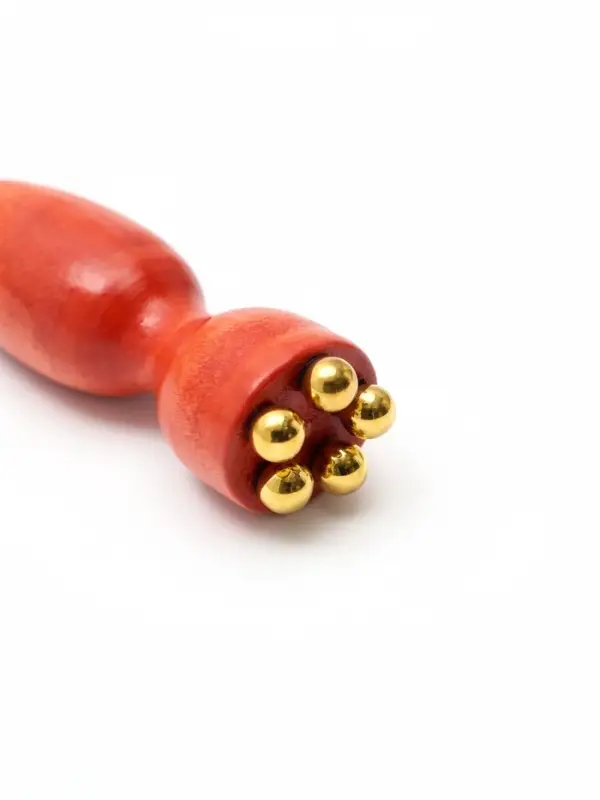 Массажёр шариковый, 7&times;1.8 см, деревянный