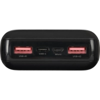 Внешний аккумулятор BigTech (BT-PB-20-BL-15) 20000 mAh черный