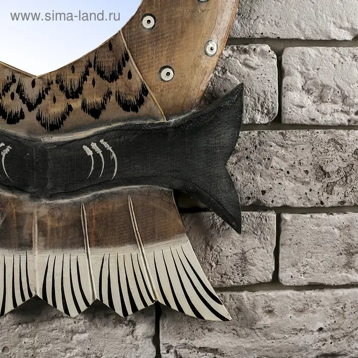 Панно зеркальное "Сова" 1,5х33х60 см