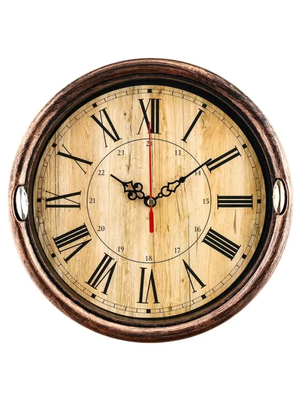 Часы настенные &laquo;Лондон&raquo;, d=23 см, плавный ход