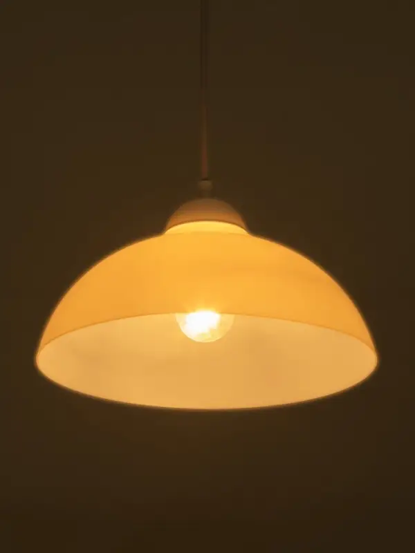 Светильник подвесной Светильник подвесной "Хоста" 1122/1, 1х15Вт, Е27, белый 29х29х13(74) см