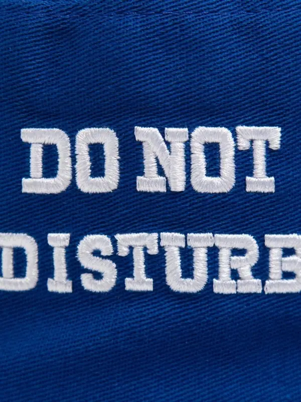 Панама MINAKU с надписью, синяя, размер 56-58