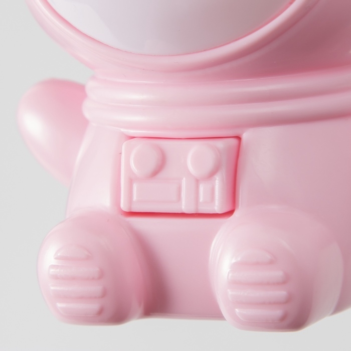 Ночник «Приветливый космонавт» 1Вт LED 4000-6000К Розовый 10х9х11,5см Ночник «Приветливый космонавт» 1Вт LED 4000-6000К Розовый 10х9х11,5см