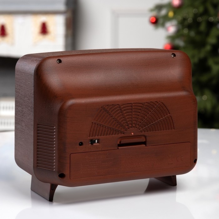 Фигура светодиодная «Новогодний огонек», 21х12.1х17.1 см, музыка, батарейки ААх3 (не в комплекте), USB, свечение мульти Фигура светодиодная «Новогодний огонек», 21х12.1х17.1 см, музыка, батарейки ААх3 (не в комплекте), USB, свечение мульти