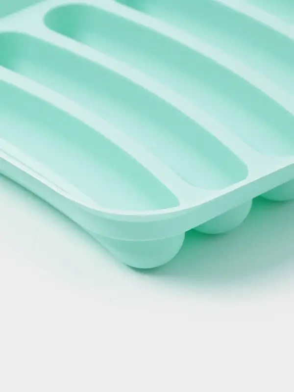 Форма для выпечки и приготовления сосисок Доляна, 6 ячеек, с крышкой, 17.5×13.5,2.8 см, силикон, бирюзовый Форма для выпечки и приготовления сосисок Доляна, 6 ячеек, с крышкой, 17.5×13.5,2.8 см, силикон, бирюзовый