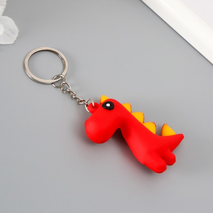 Брелок резина Брелок резина "Яркий динозаврик" МИКС 4,2х1,3х6 см