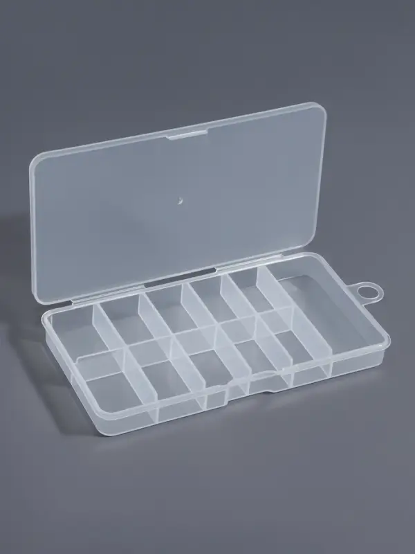 Органайзер для хранения мелочей, с подвесом, 11 ячеек, 14.5&times;8&times;1.7 см, прозрачный