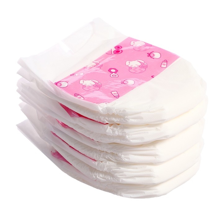 Набор «Подгузники» для кукол, 6 штук Набор «Подгузники» для кукол, 6 штук