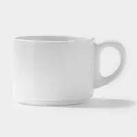 Чайный сервиз Magistro Basic bistro, 2 персоны, 4 предмета: 2 чашки 200 мл, 2 блюдца d=15 см, фарфор, белый