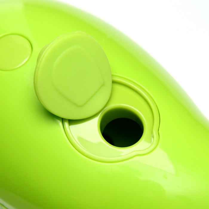 Паровая щетка-расческа для животных, с USB-зарядкой, зелёная Паровая щетка-расческа для животных, с USB-зарядкой, зелёная